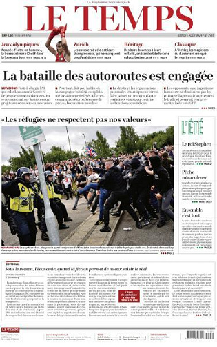 Le Temps - 5 Août 2024
