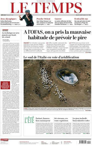 Le Temps - 8 Août 2024