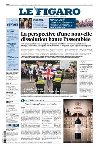 Le Figaro du Jeudi 8 Août 2024