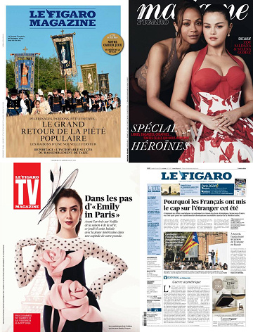 Pack Le Figaro et ses 3 suppléments - Vendredi 9 Août 2024