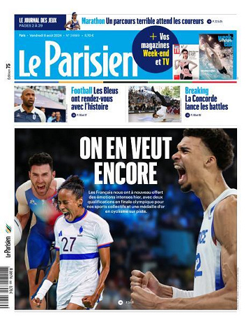 Le Parisien - 9 Août 2024