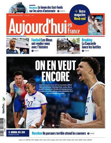Aujourd’hui en France - 9 Août 2024