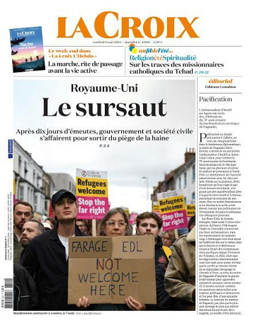 La Croix - 9 Août 2024