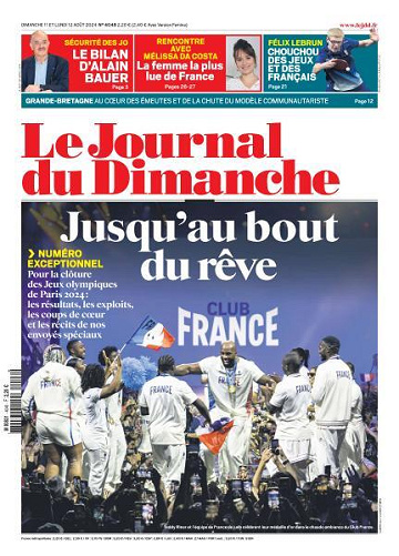 Le Journal du Dimanche - 11-12 Août 2024