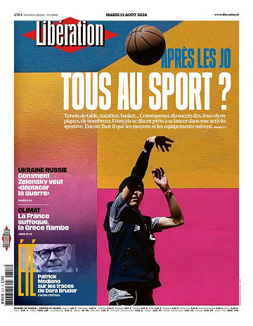 Libération du Mardi 13 Août 2024