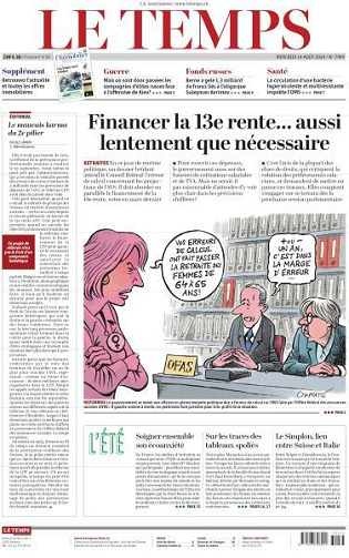 Le Temps - 14 Août 2024
