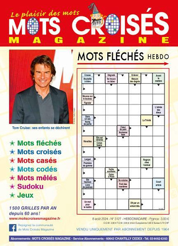 Mots Croisés Magazine - 8 Août 2024