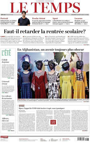 Le Temps - 16 Août 2024