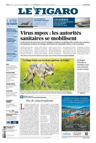 Le Figaro du Samedi 17 et Dimanche 18 Août 2024