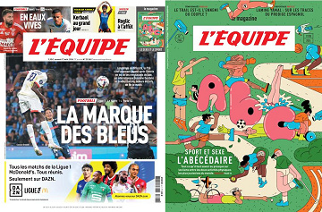 Pack L’Equipe + L’Equipe Magazine - 17 Août 2024