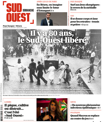 Sud Ouest (5 éditions) - 18 Août 2024