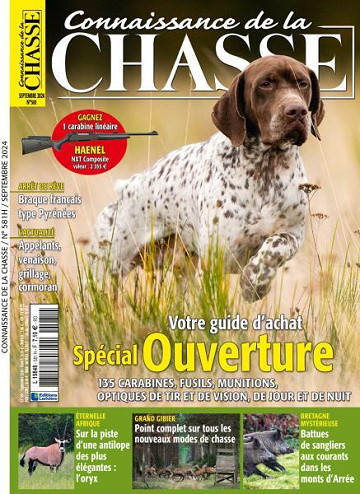 Connaissance de la Chasse - Septembre 2024