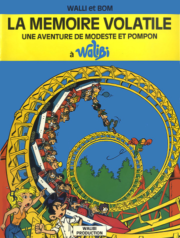 Modeste et Pompon - Album publicitaire - La Mémoire volatile