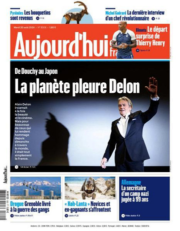 Aujourd’hui en France - 20 Août 2024