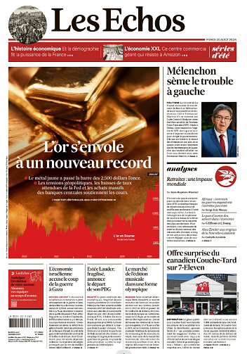 Les Echos du Mardi 20 Août 2024