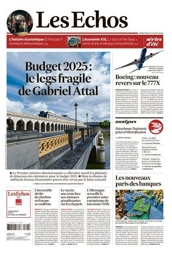 Les Echos du Mercredi 21 Août 2024
