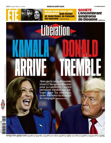 Libération du Jeudi 22 Août 2024