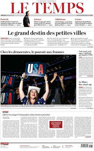 Le Temps - 22 Août 2024