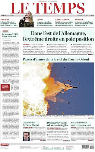 Le Temps - 26 Août 2024