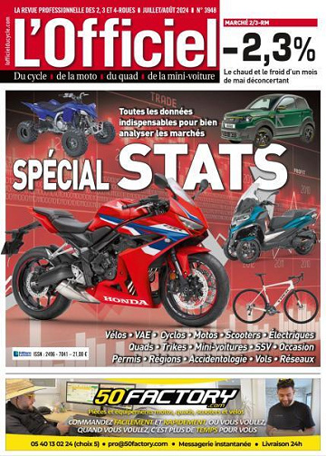 L'Officiel du Cycle - Juillet-Août 2024