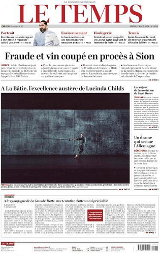 Le Temps - 27 Août 2024