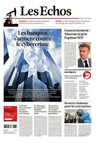 Les Echos du Mardi 27 Août 2024