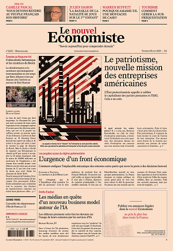 Le nouvel Économiste - 30 Août 2024