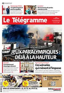Le Télégramme du Jeudi 29 Août 2024 (8 Éditions)