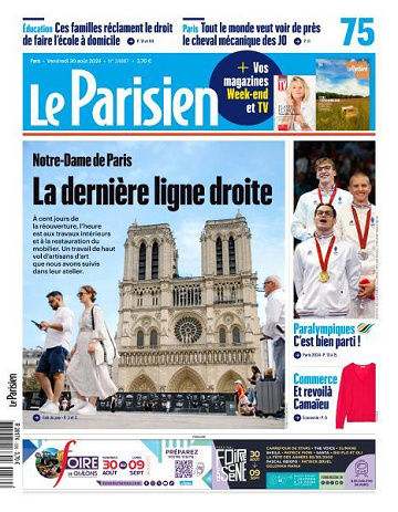 Le Parisien - 30 Août 2024