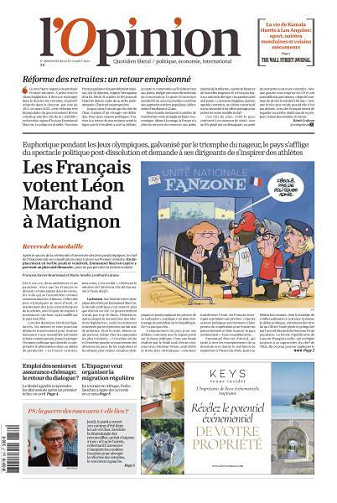 L’Opinion - 30-31 Août 2024