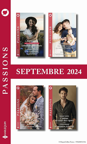 Pack mensuel Passions - 8 romans (septembre 2024) - Collectif (2024)