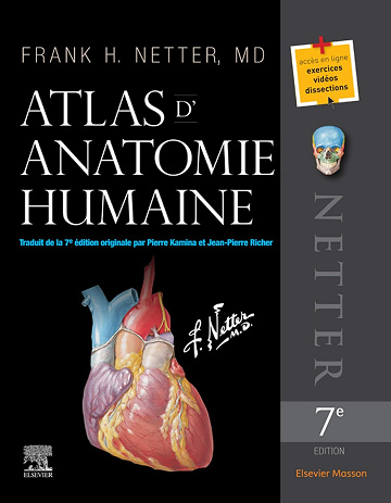 Atlas d'anatomie humaine (Hors collection) 7e Édition - Frank H. Netter (2019)
