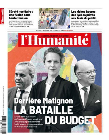 L’Humanite - 4 Septembre 2024