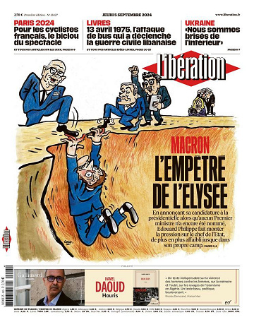 Libération du Jeudi 5 Septembre 2024