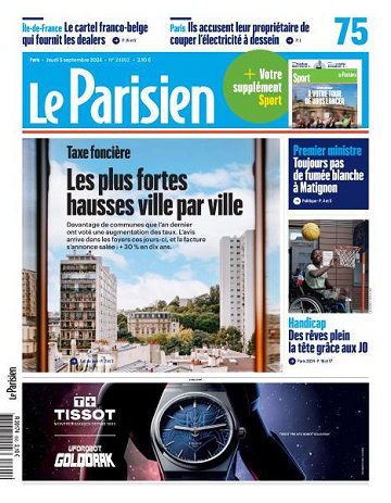 Le Parisien - 5 Septembre 2024