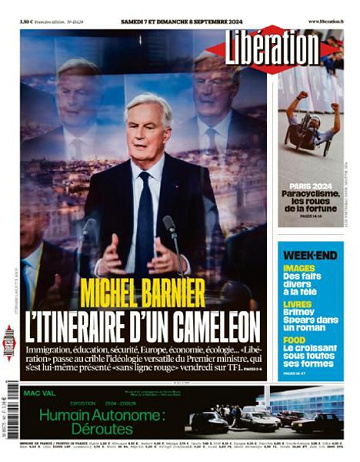 Libération du Samedi 7 et Dimanche 8 Septembre 2024