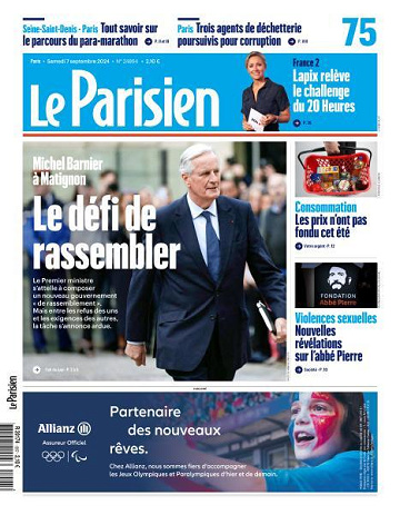 Le Parisien - 7 Septembre 2024