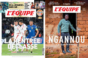 Pack L’Equipe + L’Equipe Magazine - 7 Septembre 2024