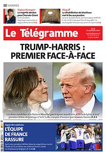 Le Télégramme Du Mardi 10 Septembre 2024 (7 Éditions)