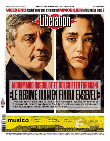 Libération du Samedi 14 et Dimanche 15 Septembre 2024