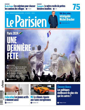 Le Parisien - 14 Septembre 2024