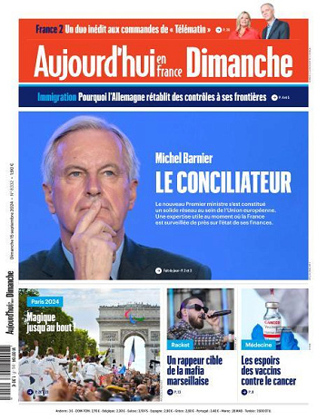 Aujourd’hui en France - 15 Septembre 2024