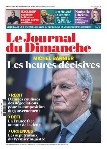 Le Journal du Dimanche - 15 Septembre 2024