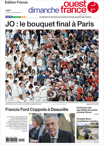 Ouest-France Du Dimanche 15 Septembre 2024 (2 Éditions)