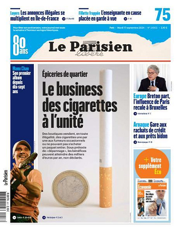 Le Parisien - 17 Septembre 2024