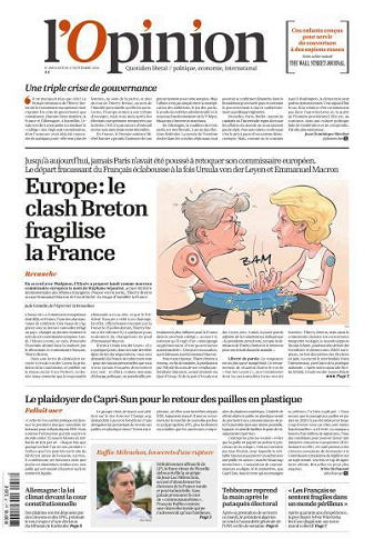 L’Opinion - 17 Septembre 2024