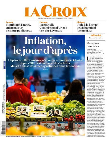 La Croix - 18 Septembre 2024