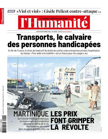 L’Humanite - 19 Septembre 2024