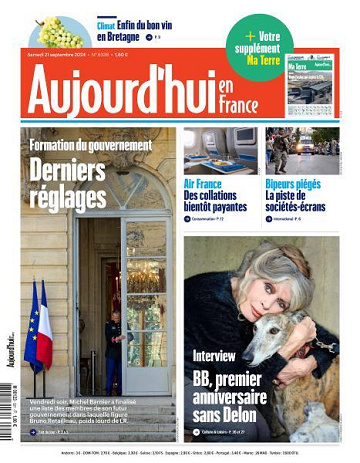 Aujourd’hui en France - 21 Septembre 2024