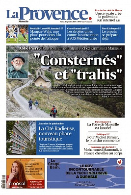 La Provence Marseille du samedi 21 septembre 2024
